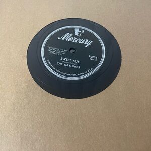 78 RPM 10" Record The Gaylords Wonderin & Sweet Sue Mercury Records 70235